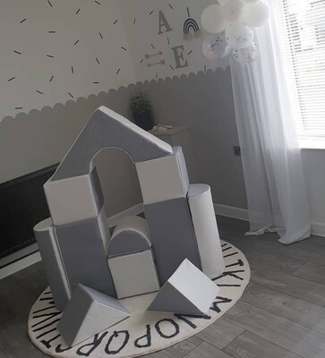 Soft Foam Play 10 Piece Set - House