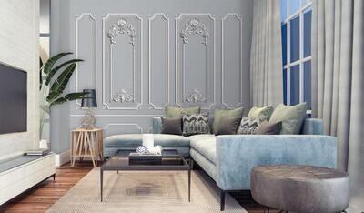 Wallpaper - Moulding: Classical Inspired