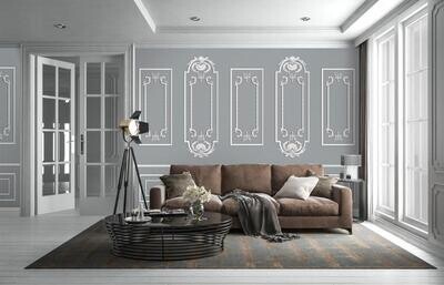 Wallpaper - Moulding: Vintage Walls