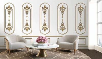 Wallpaper - Moulding: Vintage Detailing